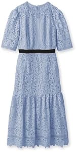 Amazon.co.jp: [セルフォード] レースワンピース CWFO259301